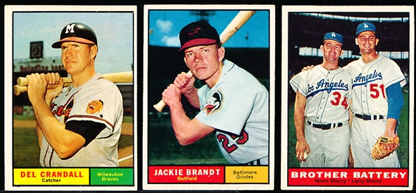 1961 Topps Bb- 25 Diff