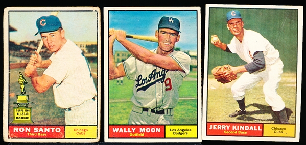 1961 Topps Baseball- 20 Diff