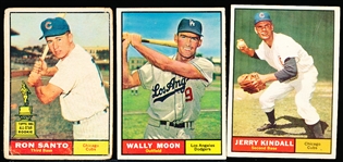 1961 Topps Baseball- 20 Diff