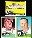 1965 Topps Bb- 14 Diff Milwaukee Braves