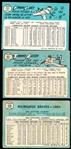 1965 Topps Bb- 14 Diff Milwaukee Braves