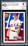 1991 Topps Traded Bb- #45T Jason Giambi USA- BCCG 9 (Near Mint or Better)