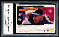 1994 Classic BB- Cream of the Crop #C11 Alex Rodriguez- BCCG 9 (Near Mint or Better)
