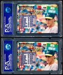 1994 Topps Stadium Club Draft Picks BB- #84 Ben Grieve- PSA Mint 9 – 2 cards