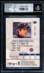 2001 Fleer Authority Bb- #107 Tsuyoshi Shinjo- Beckett 9 (Mint)