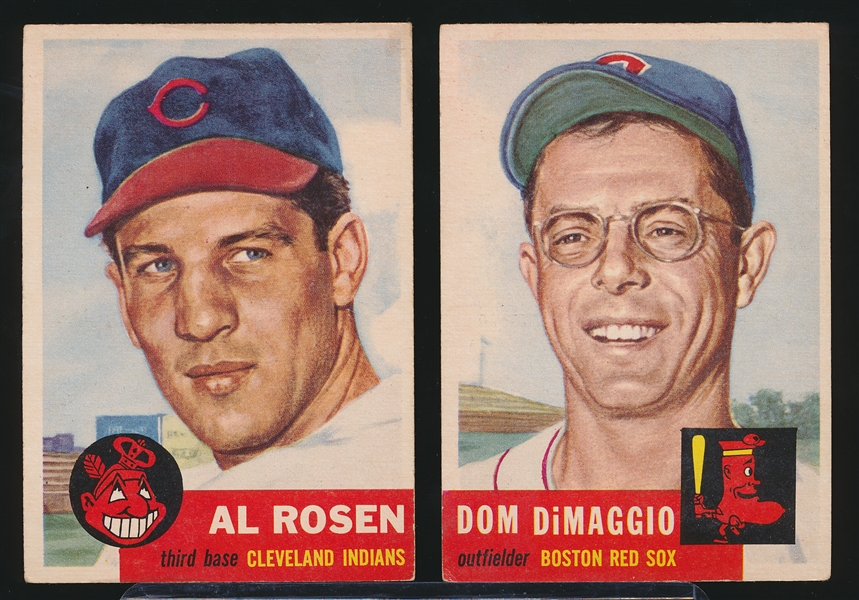 1953 Topps Bb- 2 Diff