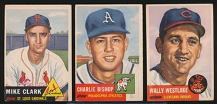 1953 Topps Bb- 3 Diff