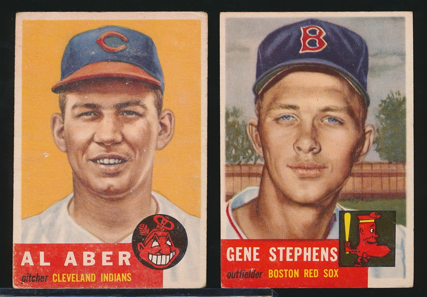 1953 Topps Bb- 2 Diff Hi#’s