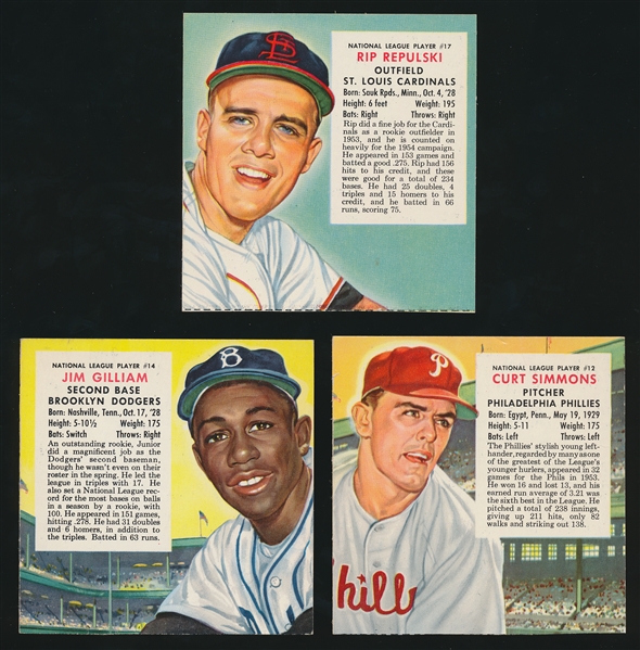 1954 Red Man No Tabs- 3 Diff