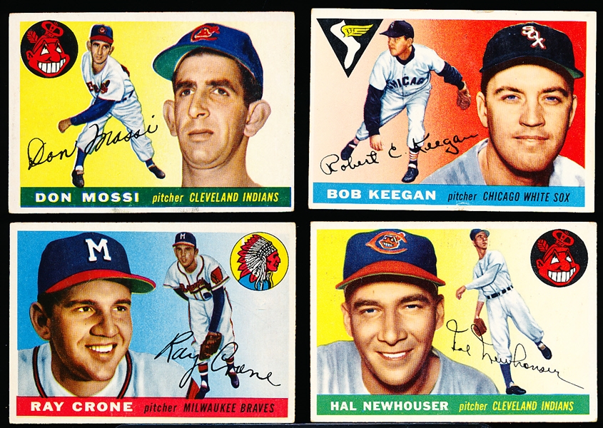 1955 Topps Bb- 4 Diff