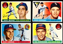 1955 Topps Bb- 4 Diff