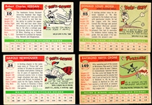 1955 Topps Bb- 4 Diff