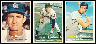 1957 Topps Bb- 11 Diff