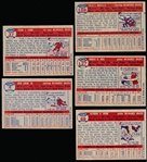 1957 Topps Bb- 5 Diff Milwaukee Braves