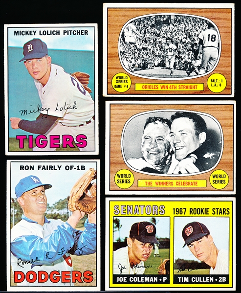 1967 Topps Bb- 9 Diff