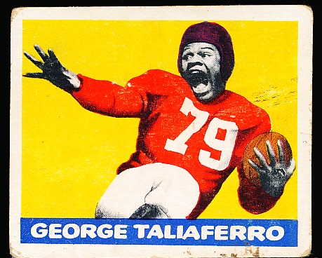 1948 Leaf Fb- #20 George Taliaferro, Indians