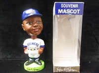1975 Milwaukee Brewers MLB Henry Aaron Bobble head in Original Box