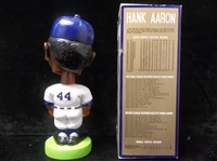 1975 Milwaukee Brewers MLB Henry Aaron Bobble head in Original Box