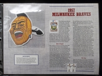 Willabee & Ward 1957 Milwaukee Braves Patch