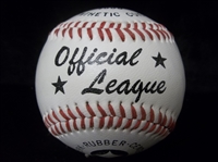 Autographed Jim Gantner and Ernie Riles Spalding 7000 Official League Bsbl.