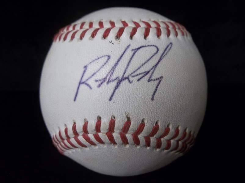 Autographed Randy Ready Official Wilson A1010 Midwest League Baseball