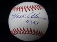 Autographed Matt Williams (Giants 3B) Official Rawlings OLB-1 League Baseball