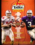 Autographed January 2, 2004 Tostitos Fiesta Bowl Program- by MVP Craig Krenzel