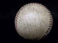August 31, 1960 Official? NL Baseball- Cincinnati vs. St. Louis