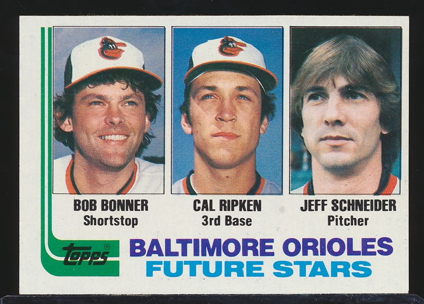1982 Topps Bb- #21 Cal Ripken Jr. RC, Orioles