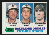 1982 Topps Bb- #21 Cal Ripken Jr. RC, Orioles