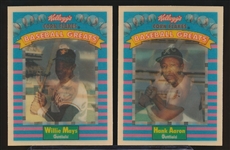 1984 Sports Design Products Bb- #19 Warren Spahn, Milwaukee Braves- Autographed