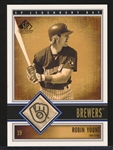2002 SP Legendary Cuts Bb- “SP Legendary Bat”- #B-RYo Robin Yount, Brewers