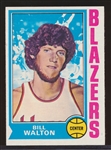 1974-75 Topps Bskt.- #39 Bill Walton RC, Blazers