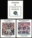 1989 NFL Franchise Ftbl.- 2 Complete Chicago Bears Sets of 12 Cards Each