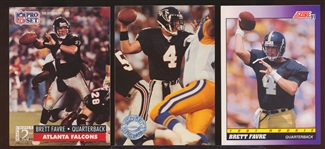 1991 Brett Favre Rookie Years Cards- 12 Asst.