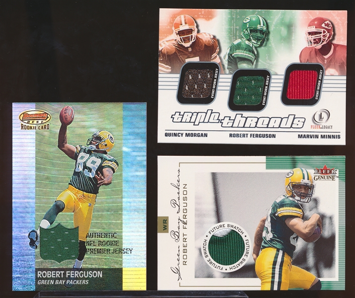 2001 Robert Ferguson (Packers) Jersey Inserts- 7 Asst.