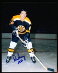 Autographed Don Awrey Boston Bruins NHL Color 8” x 10” Photo