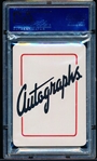 1945 Leister Game Co. (Toledo, OH.) “Autographs (Facsimile): A Card Game of Famous People”- #7 Byron Nelson/ Walter Hagen- PSA Graded NM-MT 8.