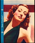1936 Dixie Cup Cowboy, Radio, & Movie Star Premium- Joan Crawford (Dark Green Dress, Bare Shoulders)