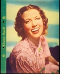 1937 Dixie Cup Movie, Sports, & Cowboy Star Premium- Eleanor Powell
