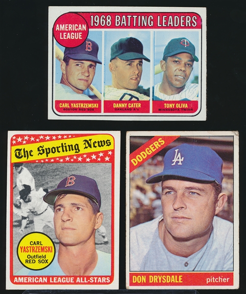 Nine Baseball Cards