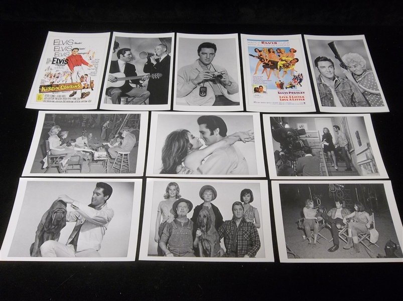 19?? Warner Bros. Elvis Presley Movie Set/ Posters 4-1/2” x 6-7/8” Cards- 30 Diff.