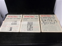 1968 Basketball - “America’s Most Complete Basketball Paper”- 6 Diff Issues