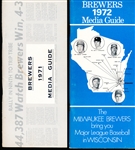 1971 and 1972 Milwaukee Brewers Media Guides- One from each Year