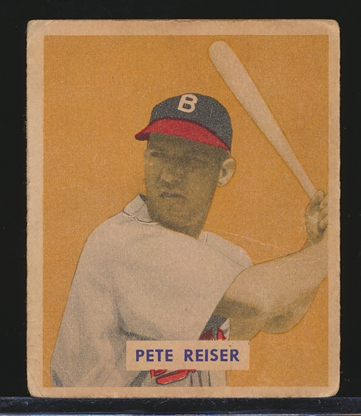 1949 Bowman Baseball- #185 Pete Reiser, Braves- Hi#