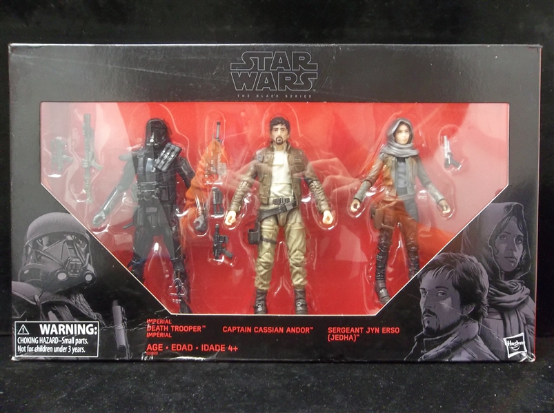 2016 Hasbro Toys Star Wars: The Dark Series Non-Sports Figurines- 3 Figure Box