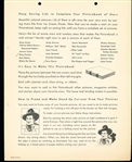 1948 Dixie Cup Movie and Cowboy Star Premium- “My Picture Book of Movie Stars” Front and Back Album Covers