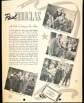 1950 Dixie Cup Movie and Cowboy Stars Premium- Paul Douglas