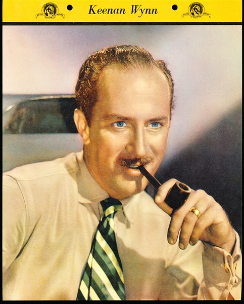 1950 Dixie Cup Movie and Cowboy Stars Premium- Keenan Wynn