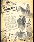 1951 Dixie Cup Movie and Western Stars Premium- Rod Cameron